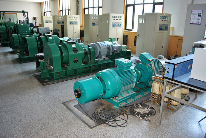 米东某热电厂使用我厂的YKK高压电机提供动力